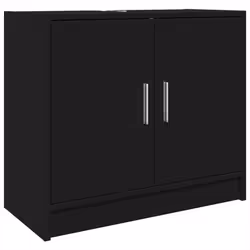 VidaXL 848095, Black, Wood, 60 kg, 630 mm, 290 mm, 550 mm