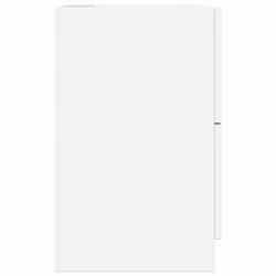 vidaXL Sink Cabinet Vanity Unit Storage Unit Cupboard White Engineered Wood - Additional view 5