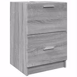 vidaXL Sink Cabinet Vanity Unit Storage Cupboard Grey Sonoma Engineered Wood