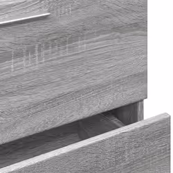 vidaXL Sink Cabinet Vanity Unit Storage Cupboard Grey Sonoma Engineered Wood - Additional view 8