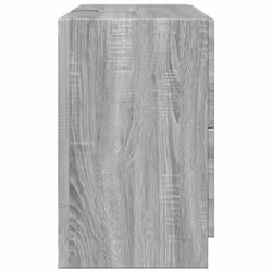vidaXL Sink Cabinet Vanity Unit Storage Cupboard Grey Sonoma Engineered Wood - Additional view 5