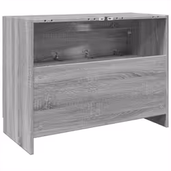 vidaXL Sink Cabinet Vanity Unit Storage Cupboard Grey Sonoma Engineered Wood - Additional view 6