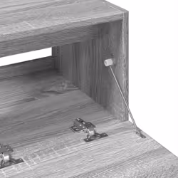 vidaXL Sink Cabinet Vanity Unit Storage Cupboard Grey Sonoma Engineered Wood - Additional view 7