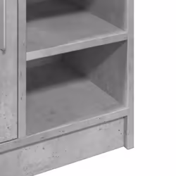 vidaXL Sink Cabinet Vanity Unit Storage Cupboard Concrete Grey Engineered Wood - Additional view 8