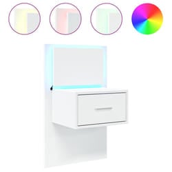 VidaXL 848157 nightstand/bedside table White