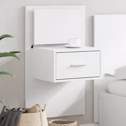 VidaXL 848157 nightstand/bedside table White