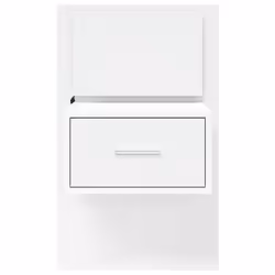 VidaXL 848157 nightstand/bedside table White - Additional view 6