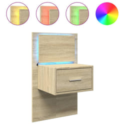 VidaXL 848161 nightstand/bedside table Oak