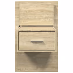VidaXL 848161 nightstand/bedside table Oak - Additional view 6