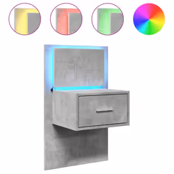 VidaXL 848163, Concrete colour, Wood, 15 kg, 485 mm, 325 mm, 800 mm