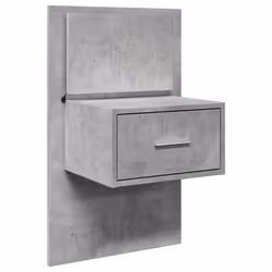 VidaXL 848163 nightstand/bedside table Concrete colour