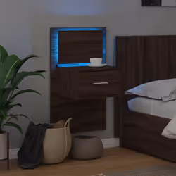 VidaXL 848169 nightstand/bedside table Oak - Additional view 5