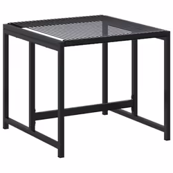 vidaXL Garden Dining Set Outdoor Table and Chair Poly Rattan - 10 piece