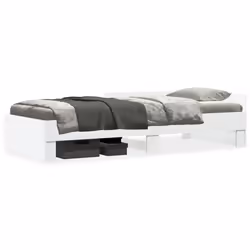 VidaXL 849572, White, 102 cm, 2.03 m, 50 cm, 1000 x 2000 mm, 1 pc(s)