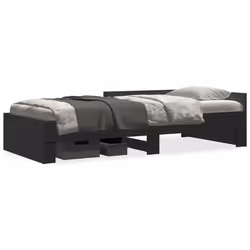 VidaXL 849573, Black, 102 cm, 2.03 m, 50 cm, 1000 x 2000 mm, 1 pc(s)