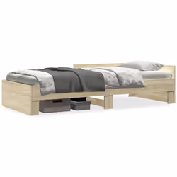 VidaXL 849574, Oak, 102 cm, 2.03 m, 50 cm, 1000 x 2000 mm, 1 pc(s)