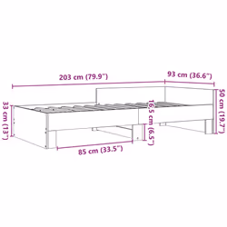 VidaXL 849582 bed frame - Additional view 8