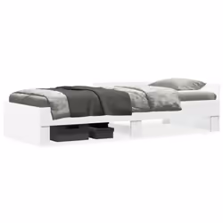 VidaXL 849586, White, 93 cm, 193 cm, 50 cm, 900 x 1900 mm, 1 pc(s)