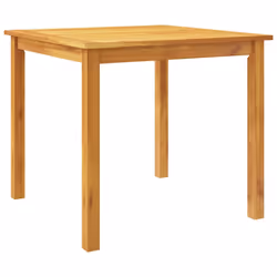 vidaXL Garden Dining Set 3 Piece Outdoor Table and Chair Solid Wood Acacia - 85 x 85 x 74 cm/ 3 piece