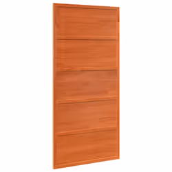 vidaXL Barn Door Hanging Sliding Door Home Internal Barn Door Solid Wood Pine - wax brown, 100 x 208 cm - Additional view 5