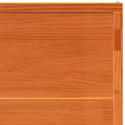 vidaXL Barn Door Hanging Sliding Door Home Internal Barn Door Solid Wood Pine - wax brown, 100 x 208 cm - Additional view 7