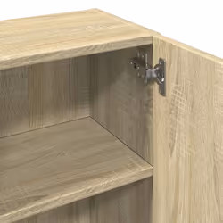 vidaXL Bathroom Cabinet Storage Cupboard Cabinet Sonoma Oak Engineered Wood - Additional view 7