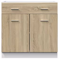 vidaXL Drawer Bottom Cabinet Kitchen Cabinet Unit Sonoma Oak Engineered Wood - Additional view 4