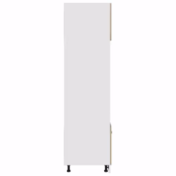 vidaXL Microwave Cabinet Cupboard Kitchen Cabinet Sonoma Oak Engineered Wood - Additional view 5