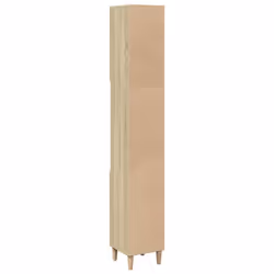 vidaXL Bathroom Cabinet Storage Cupboard Cabinet Sonoma Oak Engineered Wood - Additional view 5