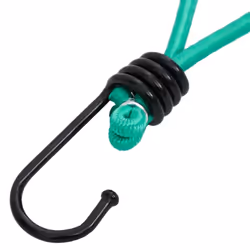 vidaXL Bungee Cords with Hooks Elastic Bungee Straps Scratch Bungee Rope 20pcs