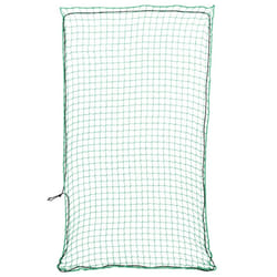 vidaXL Trailer Net with Elastic Rope Cargo Net Truck Bed Mesh Net Green PP - green, 2.1 x 1.25 m