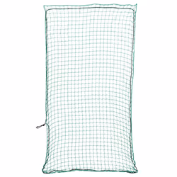 vidaXL Trailer Net with Elastic Rope Cargo Net Truck Bed Mesh Net Green PP - green, 4 x 2 m