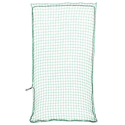 vidaXL Trailer Net with Elastic Rope Cargo Net Truck Bed Mesh Net Green PP - green, 4 x 2 m