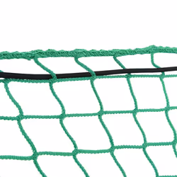 vidaXL Trailer Net with Elastic Rope Cargo Net Truck Bed Mesh Net Green PP - green, 3 x 2.5 m - Additional view 4