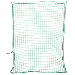 vidaXL Trailer Net with Elastic Rope Cargo Net Truck Bed Mesh Net Green PP - green, 3.5 x 3 m