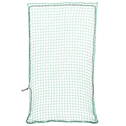 vidaXL Trailer Net with Elastic Rope Cargo Net Truck Bed Mesh Net Green PP - green, 6 x 3.5 m