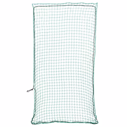 vidaXL Trailer Net with Elastic Rope Cargo Net Truck Bed Mesh Net Green PP - green, 8 x 3.5 m