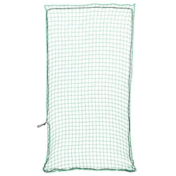 vidaXL Trailer Net with Elastic Rope Cargo Net Truck Bed Mesh Net Green PP - green, 8 x 3.5 m