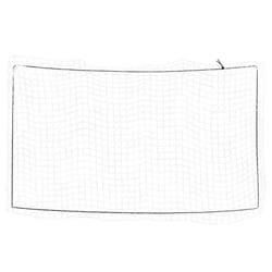 vidaXL Trailer Net with Elastic Rope Cargo Net Truck Bed Mesh Net Green PP - white, 3 x 1.65 m