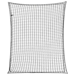 vidaXL Trailer Net with Elastic Rope Cargo Net Truck Bed Mesh Net Green PP - black, 3 x 2.5 m