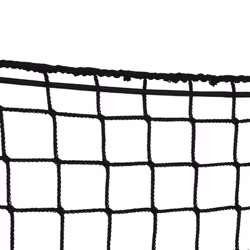 vidaXL Trailer Net with Elastic Rope Cargo Net Truck Bed Mesh Net Green PP - black, 3.5 x 2.5 m - Additional view 4
