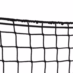 vidaXL Trailer Net with Elastic Rope Cargo Net Truck Bed Mesh Net Green PP - black, 3.5 x 3 m - Additional view 4
