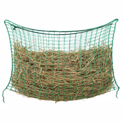 vidaXL Hay Nets Livestock Feeders Horse Pony Cattle Feeding Bale Feeder PP - green, 0.9 x 0.6 m - Additional view 4