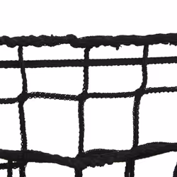 vidaXL Hay Nets Livestock Feeders Horse Pony Cattle Feeding Bale Feeder PP - black, 0.75 x 0.5 m - Additional view 5