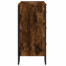 vidaXL Chest of Drawers Storage Drawer Cabinet Drawer Chest Engineered wood - smoked oak - Additional view 4