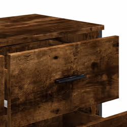 vidaXL Chest of Drawers Storage Drawer Cabinet Drawer Chest Engineered wood - smoked oak - Additional view 7