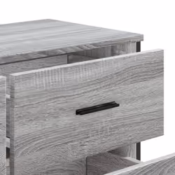 vidaXL Chest of Drawers Storage Drawer Cabinet Drawer Chest Engineered wood - grey sonoma - Additional view 7