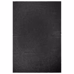 vidaXL Rug Floor Carpet for Indoor and Outdoor Door Mat Kitchen Rug Jute Look - anthracite, 200 x 290 cm/round design - Additional view 2