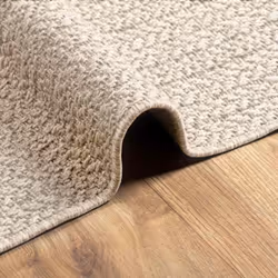 vidaXL Rug Floor Carpet for Indoor and Outdoor Door Mat Kitchen Rug Jute Look - cream, 120 x 170 cm/rectangular design - Additional view 5