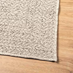 vidaXL Rug Floor Carpet for Indoor and Outdoor Door Mat Kitchen Rug Jute Look - cream, 120 x 170 cm/rectangular design - Additional view 7